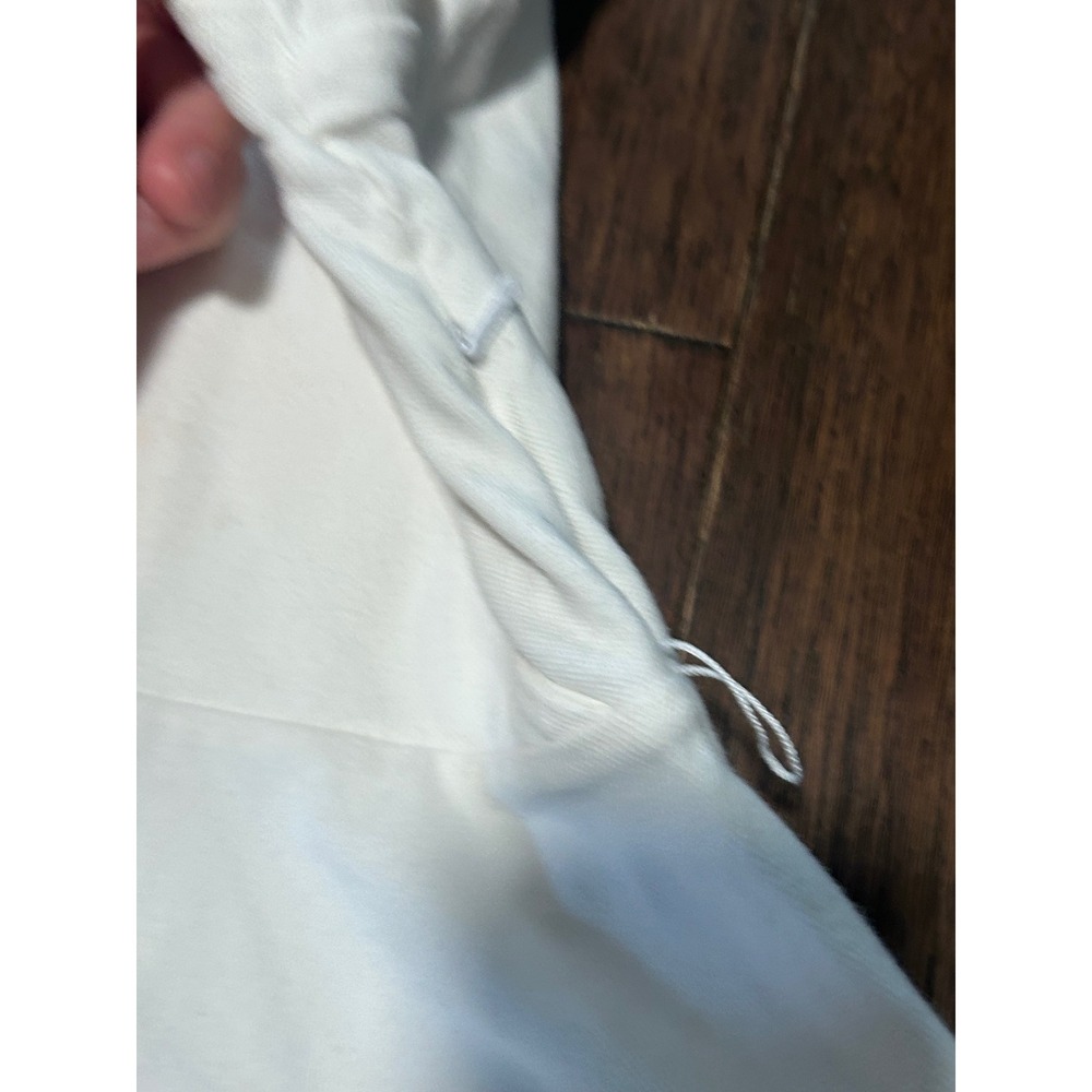 Ralph Lauren Girls White Pique Wrap Polo Dress Blue Pony Size 5 - Picture 4 of 5